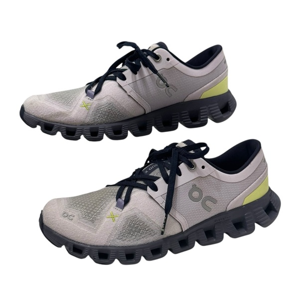 On Cloud X 3 Orchid/Iron‎ Women’s Sz 7